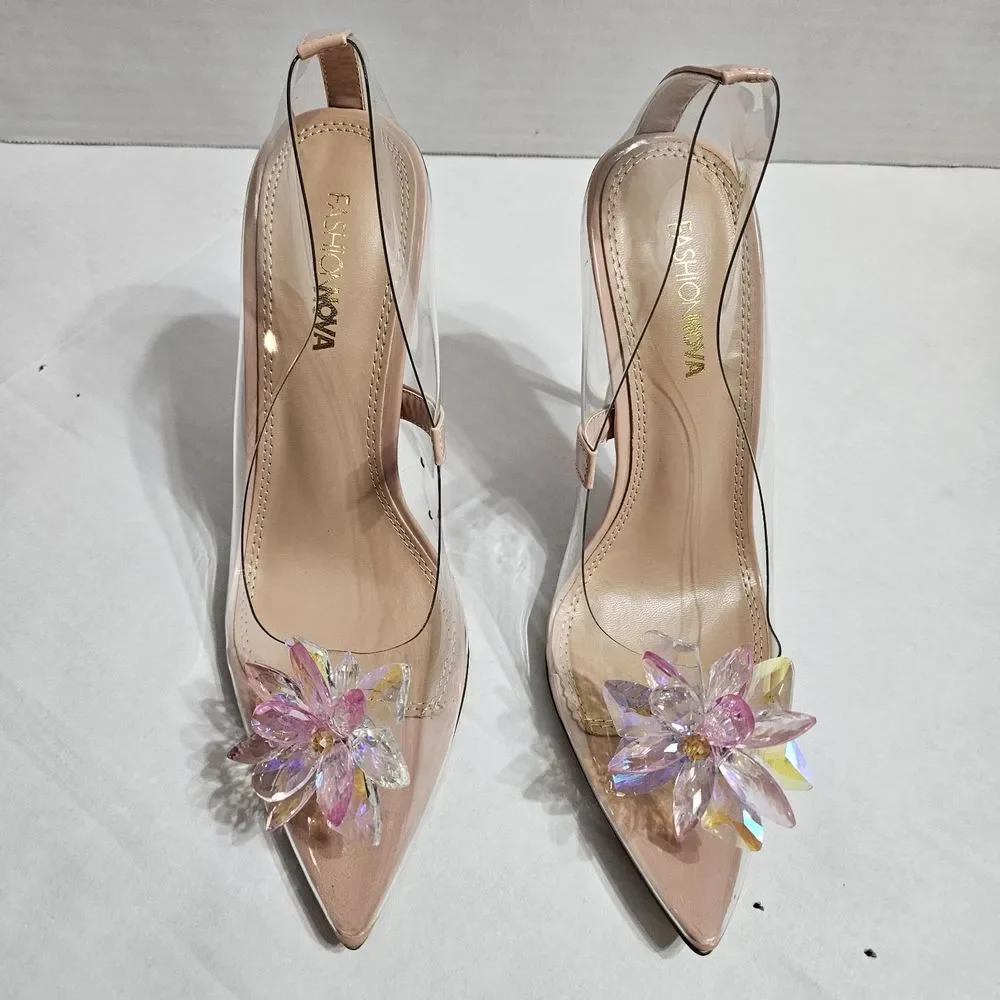 Fashion Nova Solemate Pumps In Nude‎